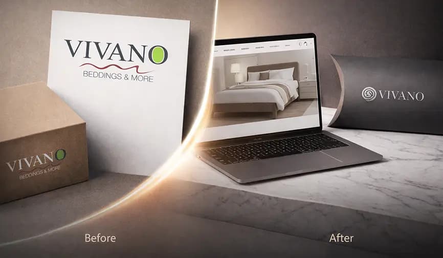 Vivano Beddings case study hero