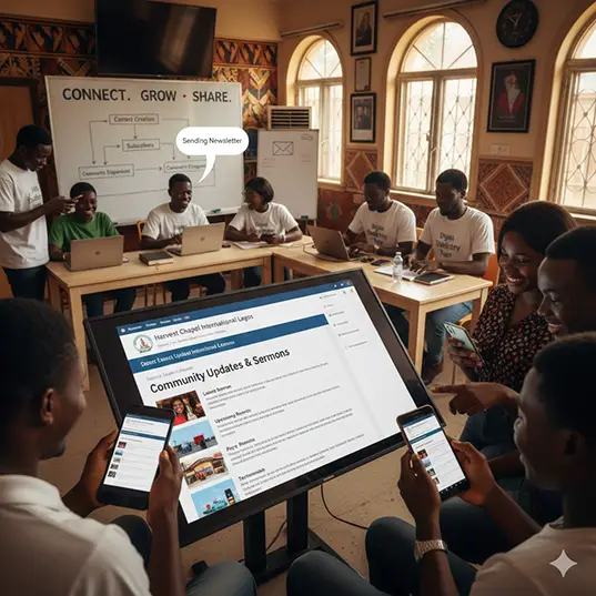 Digital community presence